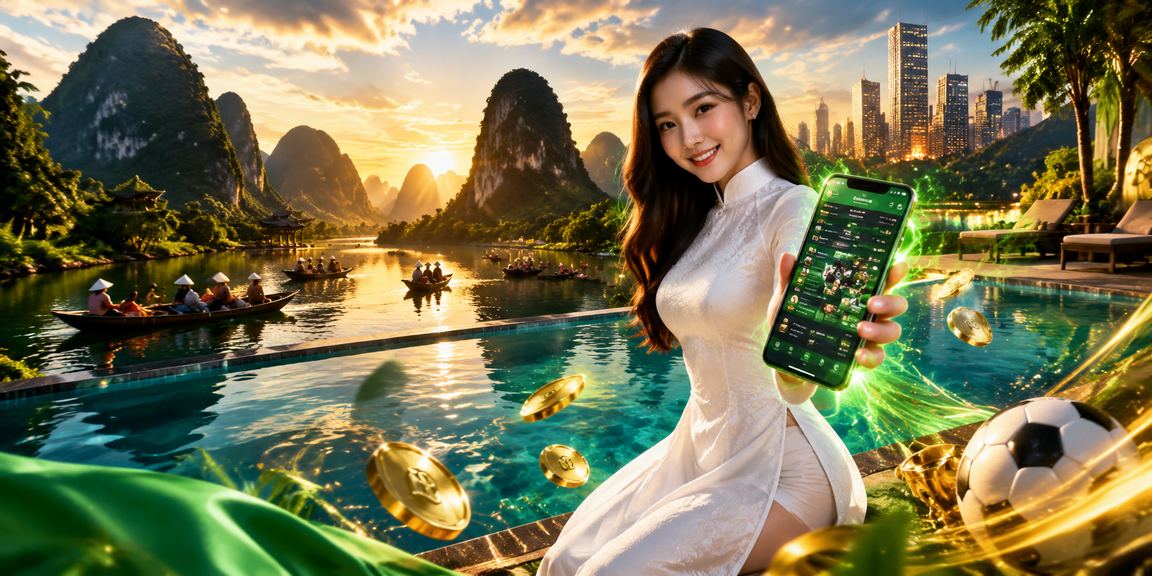 Người dùng tại Ninh Bình mở ứng dụng giải trí để xem thông tin trận đấu