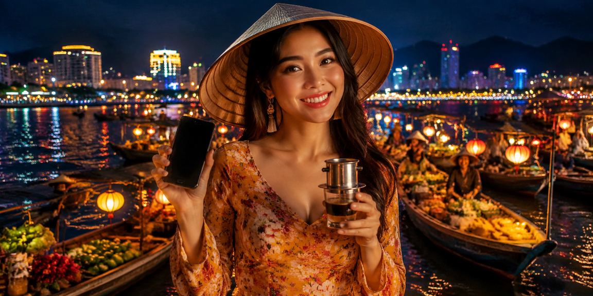 Khung cảnh người dùng Việt theo dõi tỷ lệ trận đấu trên thiết bị di động
